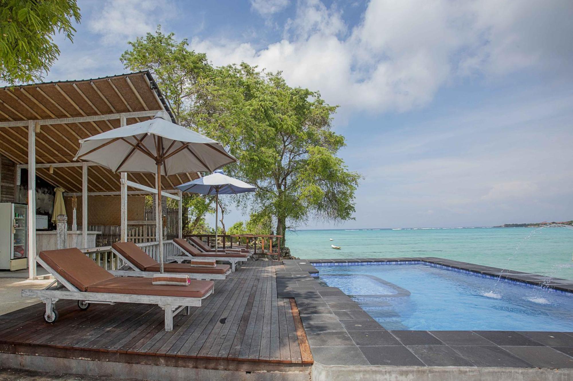 Wooden Beach Sunset Cottages Lembongan Exterior foto
